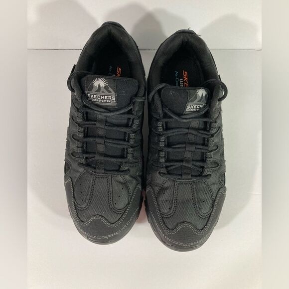 Skechers Terrabite Dellga 51847W Men’s 8 Black Trail Hiking Shoes Wide - Picture 3 of 8